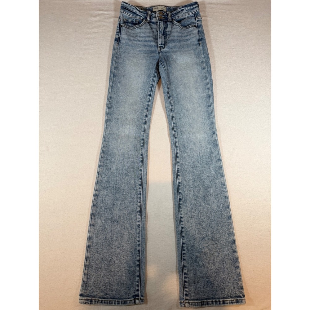 BKE Parker High Rise Tailored Bootcut Jeans Light Wash 24x34 Universal Fit